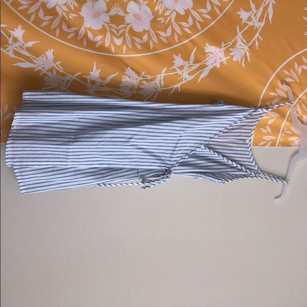 Blue Striped Dress
